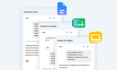 С 6 октября бета-версия Claude для Google Workspace доступна пользователям Claude в тарифах Pro, Max, Team и Enterprise.