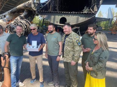 мільярдер Річард Бренсон в Гостомелі