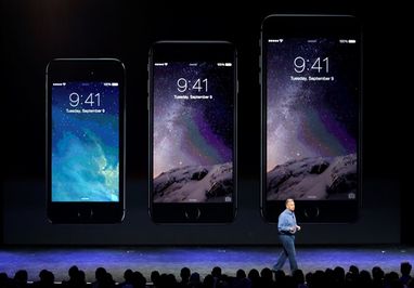 Apple представила долгожданные iPhone 6 и умные часы Apple Watch (ФОТО, ВИДЕО)