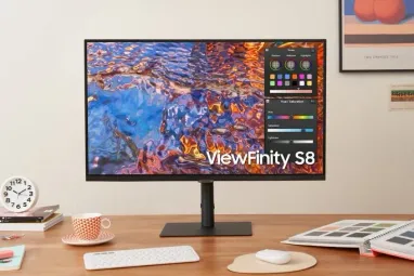 Samsung випустила професійний монітор ViewFinity S8 (фото)