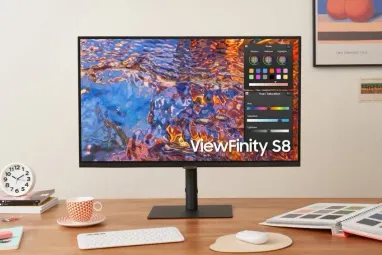 Samsung выпустила профессиональный монитор ViewFinity S8 (фото)