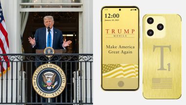 Трамп запускає послугу стільникового зв’язку Trump Mobile і «золотий» смартфон