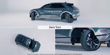 Электромобиль Hyundai Ioniq 5 научился ездить боком и разворачиваться на месте (видео)