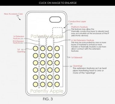 Apple розробляє чохол для iPhone з пасивною системою охолодження