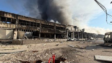 Бизнес, пострадавший в результате атаки рф на Киев 2 июля 2026 года