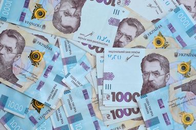 Украинские гривны