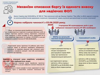 Як списати борг з єдиного внеску: алгоритм для недіючих ФОПів