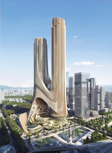 В Китае построят 400-метровый инновационный эко-небоскреб (фото)