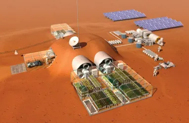Архітектори створили будинок, у якому можна жити на Марсі: як виглядає житло майбутнього