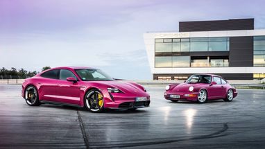 Porsche представила обновленный Taycan 2021