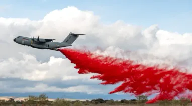 Airbus модернизирует прототип пожарного самолета A400M