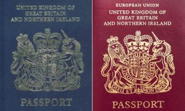 Великобритания после Brexit изменит цвет паспорта (фото)