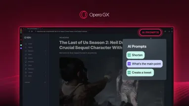 Opera интегрировала искусственный интеллект в собственные браузеры