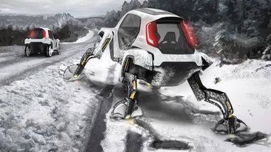 Шагающие машины-трансформеры: Hyundai готовит авто с максимальной проходимостью (фото)